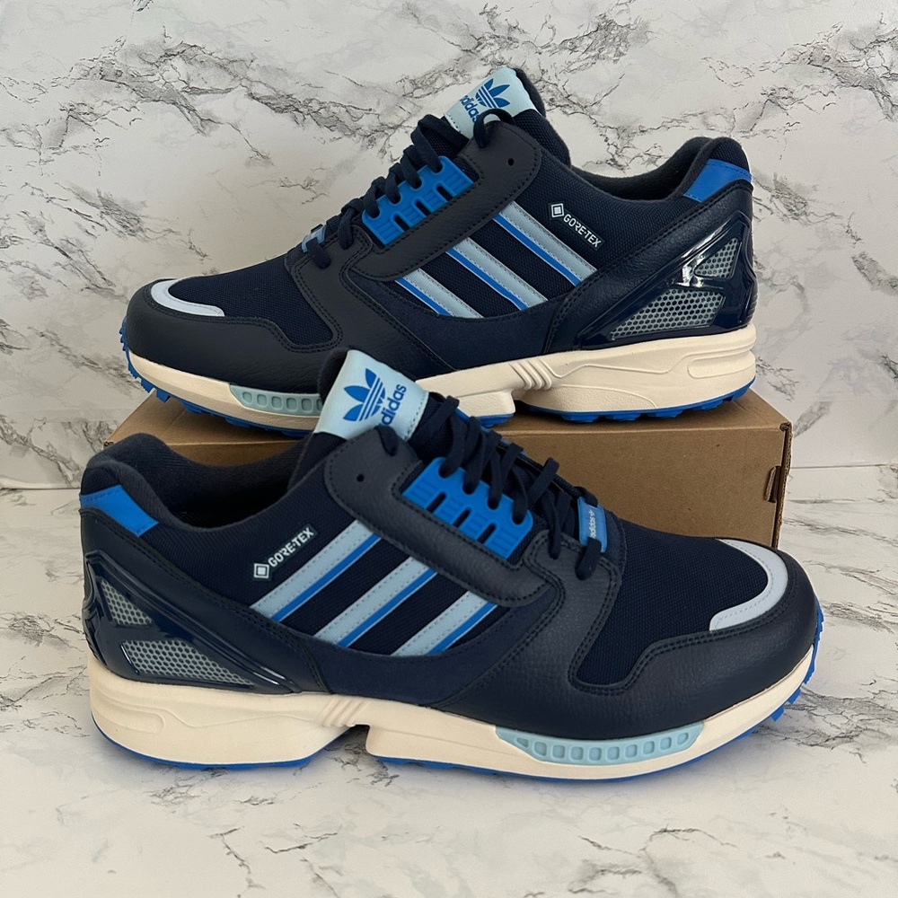 Adidas ZX 8000 Gore-Tex Spikeless Golf Shoes Athletic Blue JP5259 Men’s Size 13